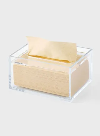 Acrylic Table Top Tissue Case
