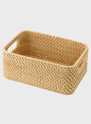 Rattan Box With Handle