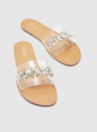 Jewel Detail Sandal