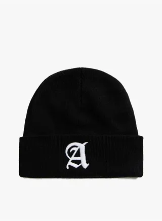 Embroidered Detail Beanie