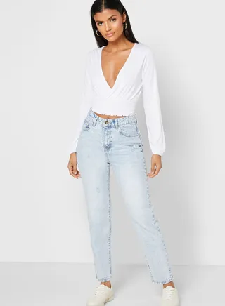 High Waist Mom Jeans