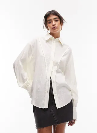 Checked Button Down Shirt