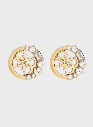 4G Logo Stud Earrings