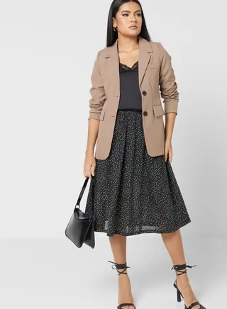 Ditsy Print Skirt