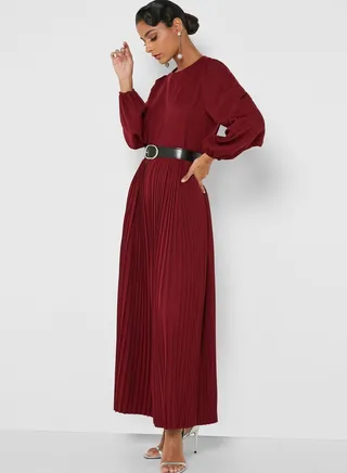 Pleat Detail Jumpsuit