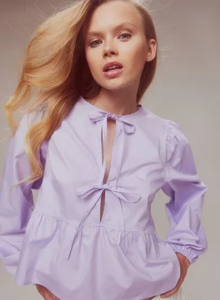 Tie Detail Top