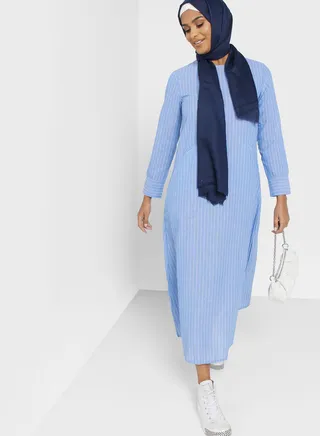 Stripe Print Dress