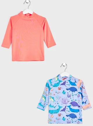 Kids 2 Pack Assorted T-Shirt