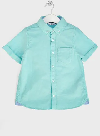 Kids Oxford Straight Fit Shirt