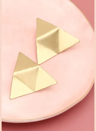 Gold Plated Designer casual Stud For Women