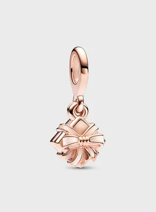Gift 14K Rose Gold-Plated Dangle Charm