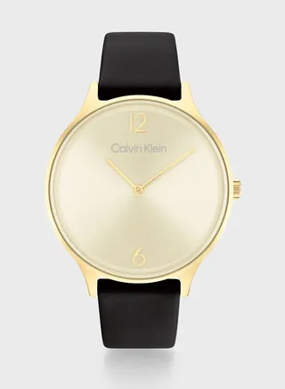 Timeless Leather Analog Watch