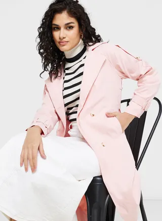 Longline Classic Trench Coat