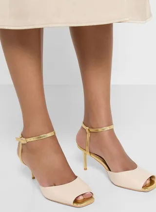 Peeptoe Ankle Strap Pump