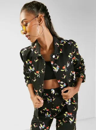 Floral Chore Jacket