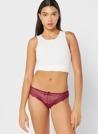 Lace Cheeky Brief