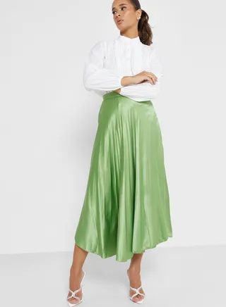 Pleated Skirt