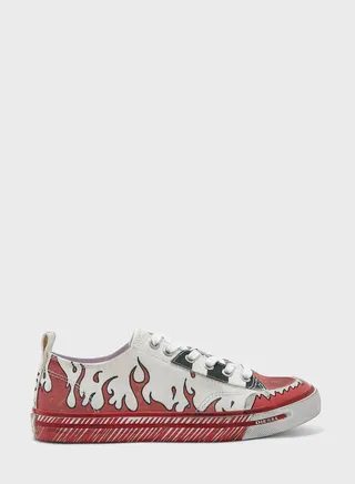 Lace Up High Top Sneakers