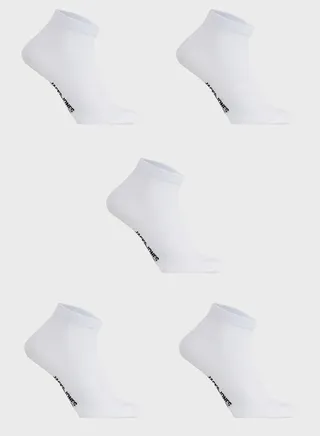 5 Pack Logo Socks