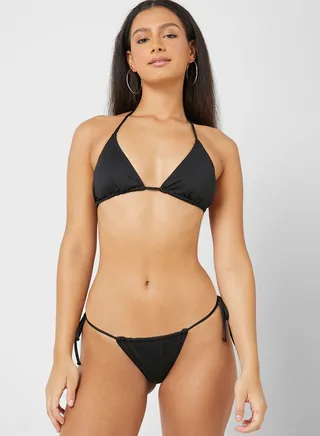 Tie Detail Bikini Bottom