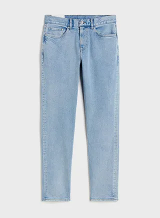 Light Wash Slim Fit Jeans
