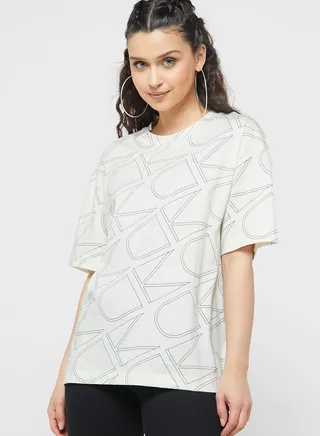 Printed Crew Neck T-Shirt