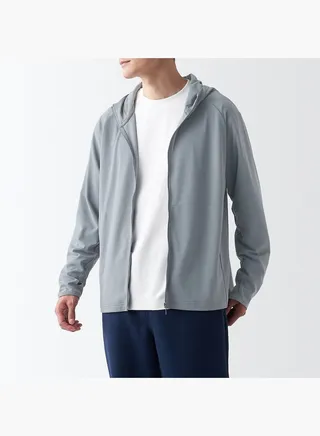 Uv Protection Zip Up Hoodie