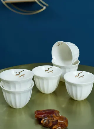 Set of 6 Chaffe Blessing Cup