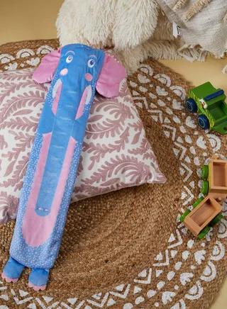 Elephant Long Hot Water Bottle