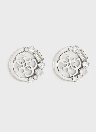 4G Logo Stud Earrings