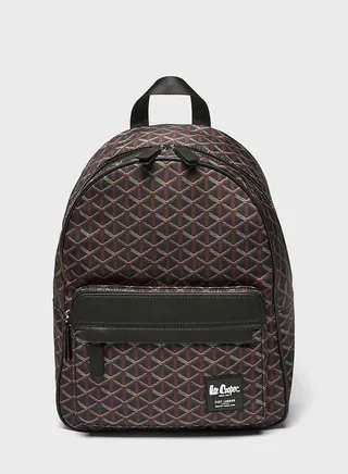 Top Handle Logo Backpack