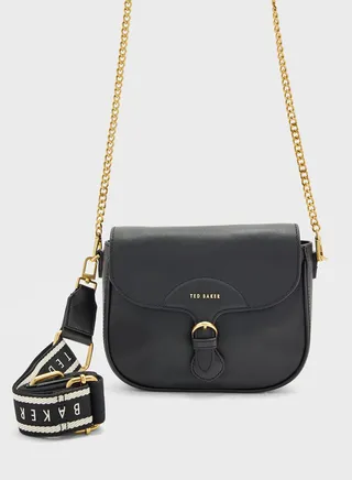 Esia Webbing Saddle Cross Body Bag
