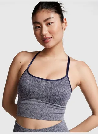 Pink Active Seamless Air Low-Impact Sports Bra