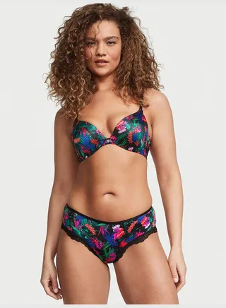 Lace-Trim Cheeky Panty