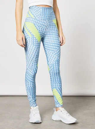 Lux Bold High-Rise Leggings Blue