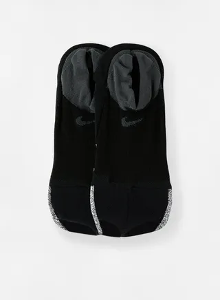 Grip Studio Toeless Footie Socks Black