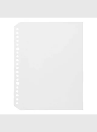 Refill Clear pocket , A5 , 10 sheets