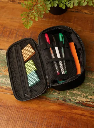 Stationery, Premium Arlow Pencil Case, Lcn Wb Harry Potter