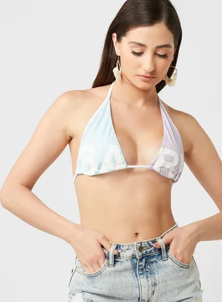Triangle String Bikini Top