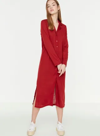 Button Down Shirt Dress