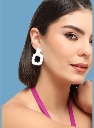 Gold Plated Party Designer Drop Earring For Women