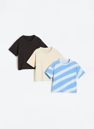 Kids 3 Pack Assorted T-Shirt