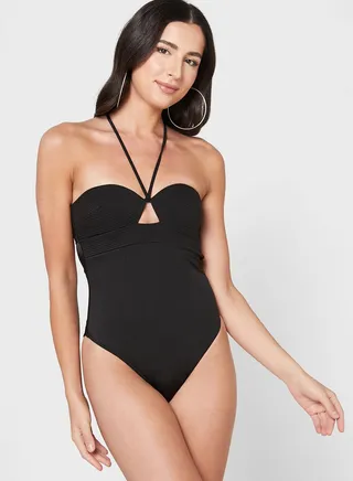 Cut Out Detail Swimsuit