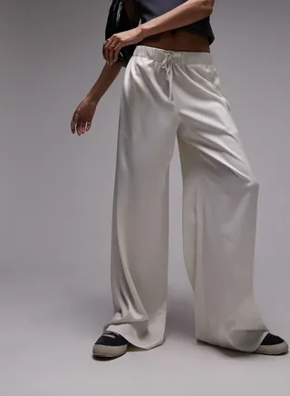 Printed High Waist Pants