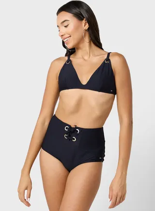 Plunge Neck Bikini Bottom