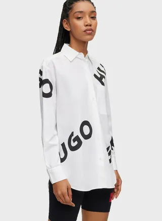 Logo Pocket Detail Shirt