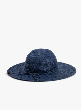 Fotr Straw Hat Bow Tie Detail