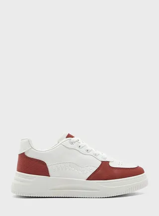 Color Block Platform Sneakers