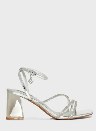 Strappy Block Heeled Sandals