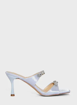 Jewelled Heeled Sandals